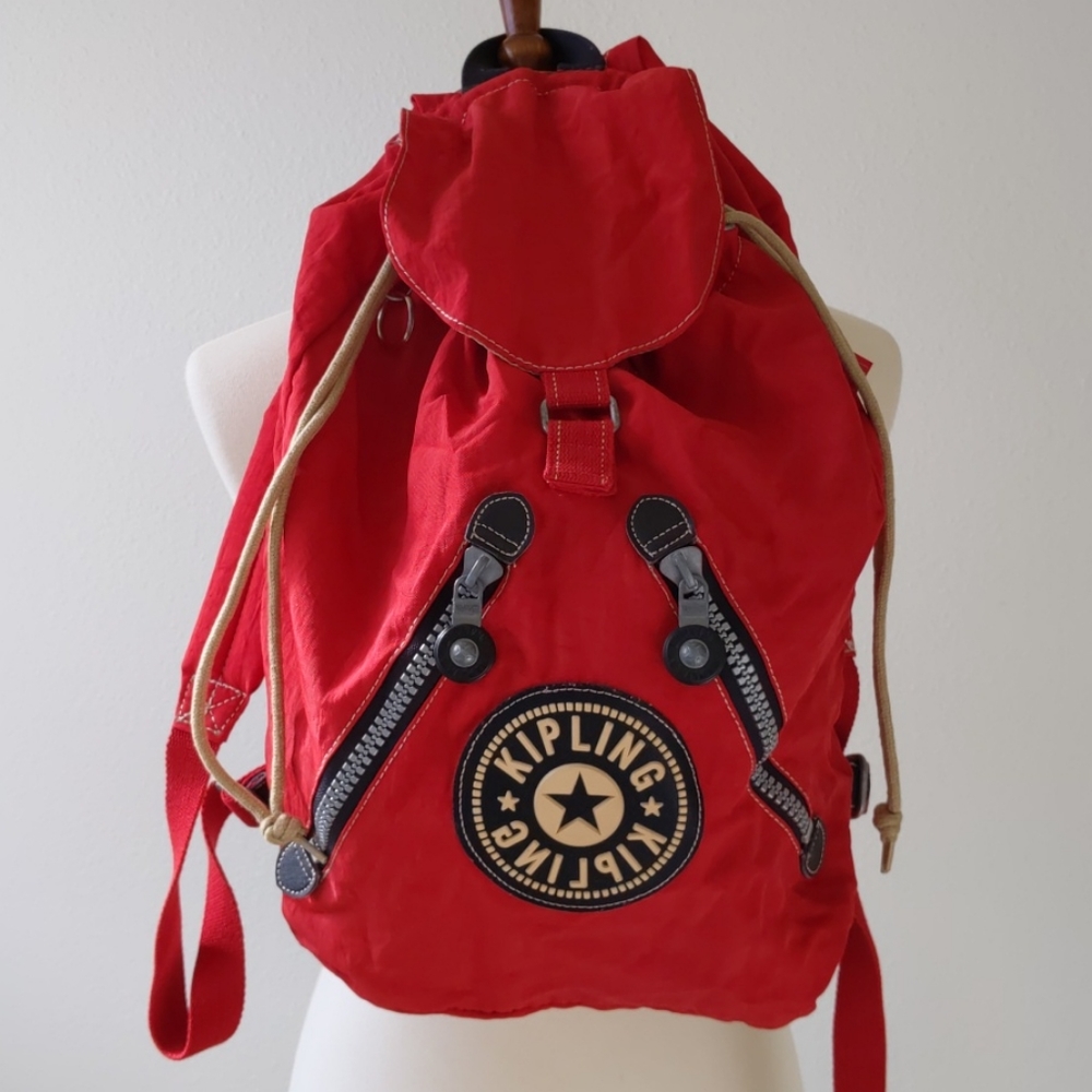🎒 Kipling Red Backpack 🎒
